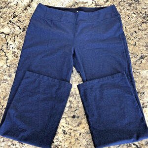 Size XL 32 X 30 Tuff Athletics Womens Pants Work Out Yoga Gym Dark Blue